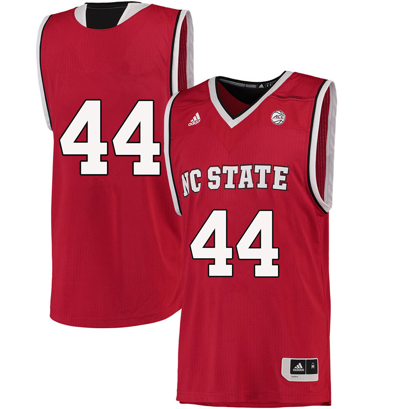 Men #44 David Thompson NC State Wolfpack College Basketball Jerseys-Red - Click Image to Close